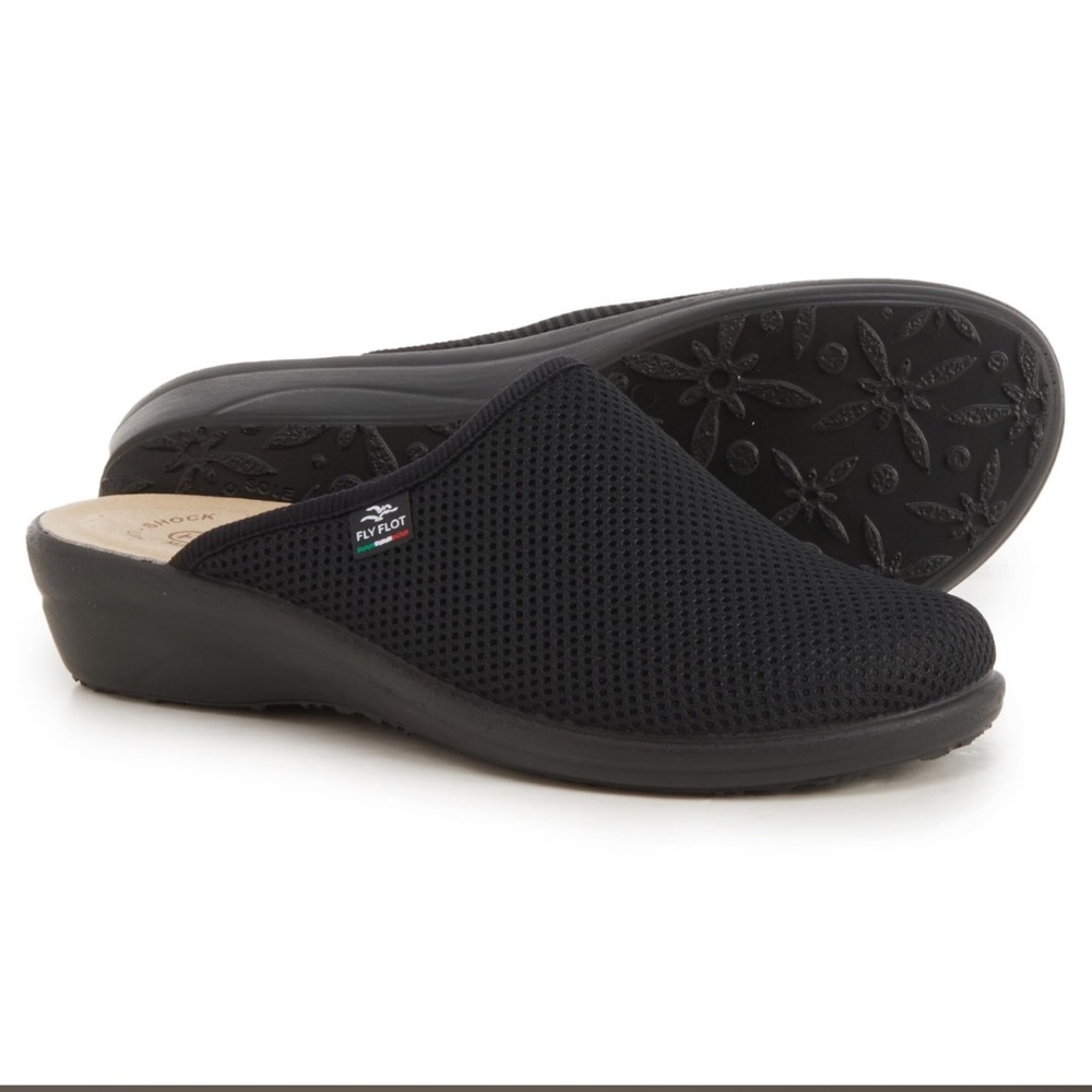 🎉LAST PIECE🎉FLY FLOT Made In Italy Mesh Clogs